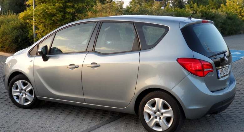 Opel Meriva cena 23900 przebieg: 111407, rok produkcji 2010 z Brzesko małe 301